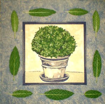087 Garden - 3-ply (gray)